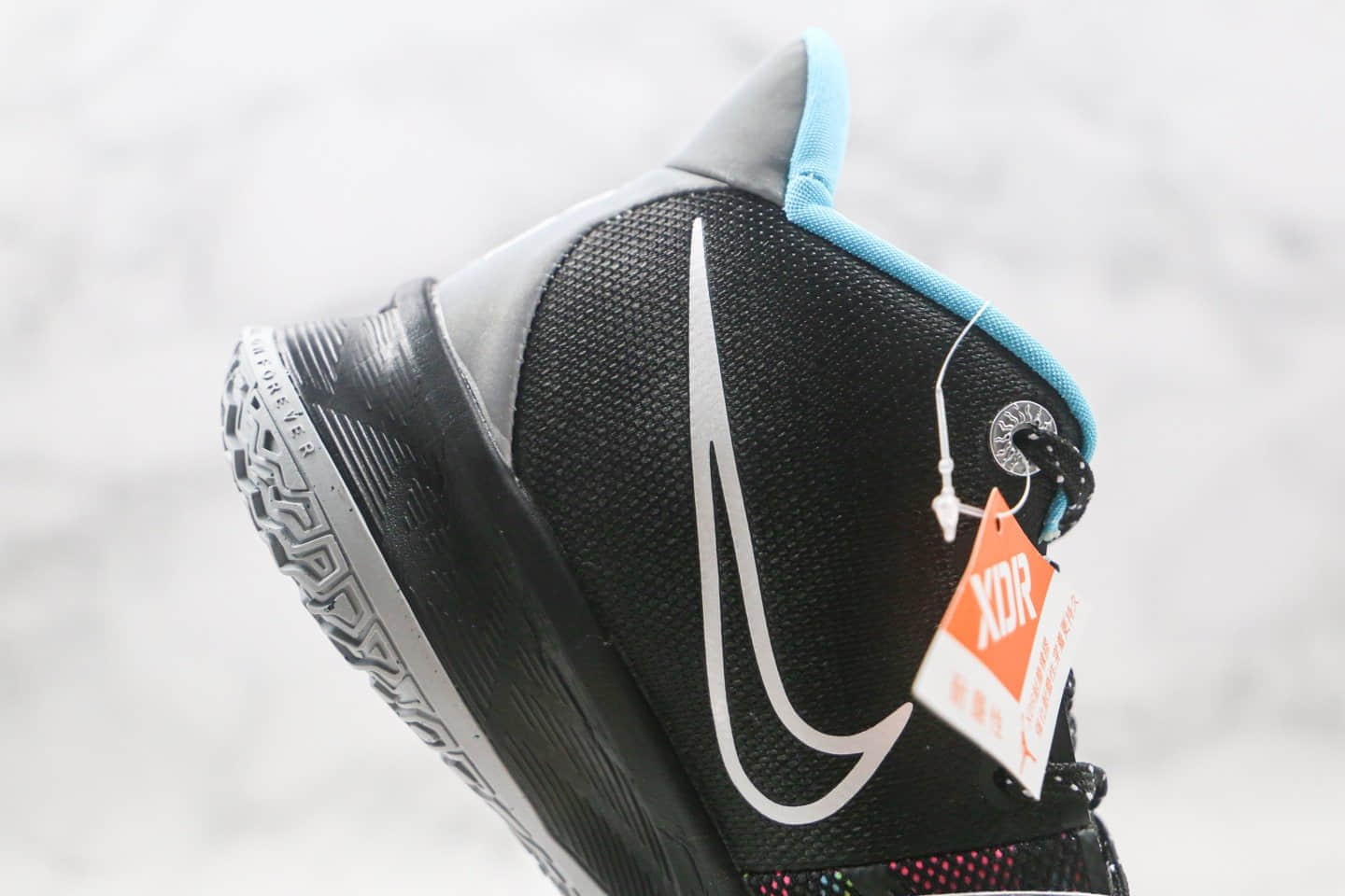 耐克Nike Kyrie 7 PRE HEAT EP LT TL3纯原版本欧文7代鲨鱼齿黑红色篮球鞋内置气垫支持实战 货号:CT4080-008