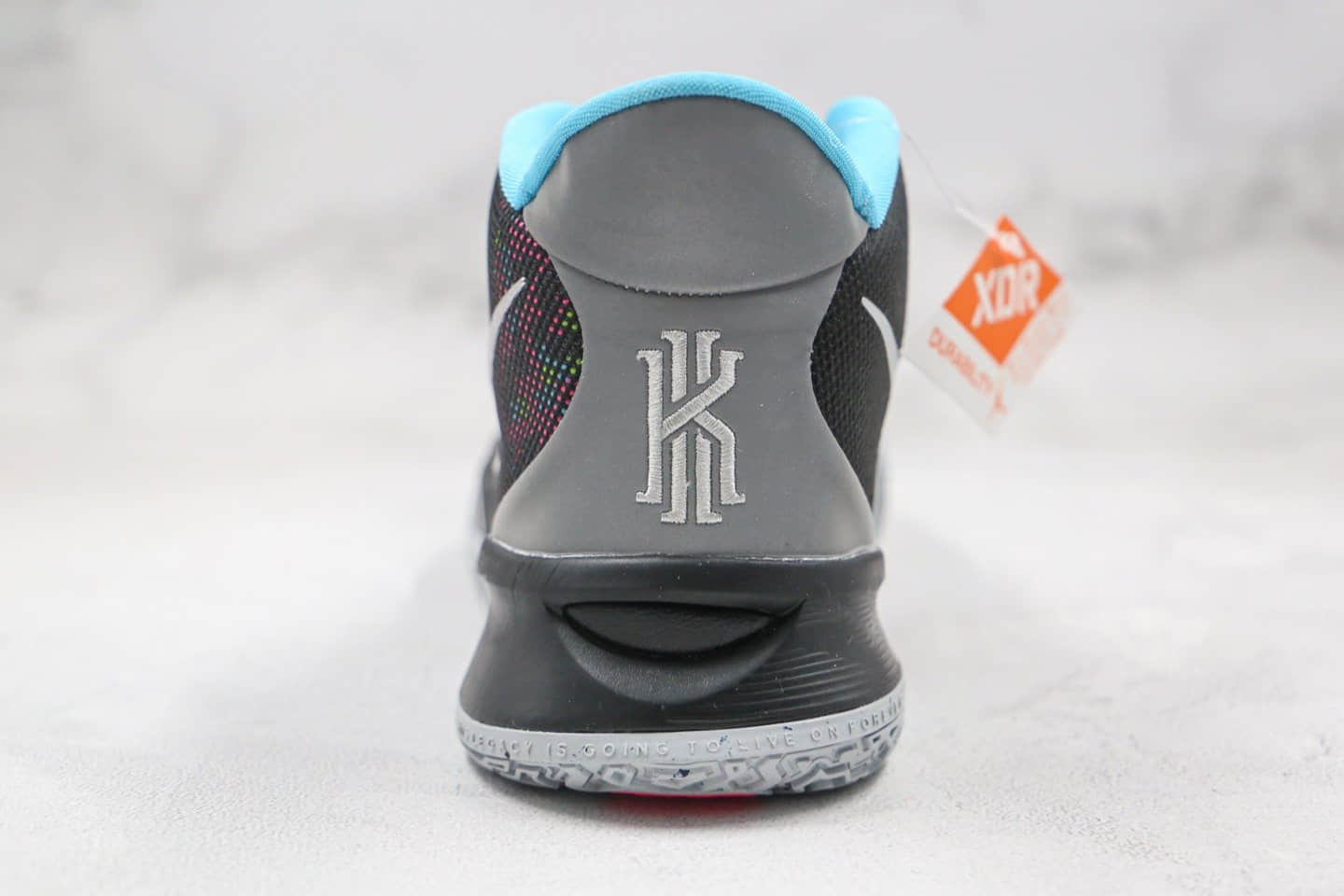 耐克Nike Kyrie 7 PRE HEAT EP LT TL3纯原版本欧文7代鲨鱼齿黑红色篮球鞋内置气垫支持实战 货号:CT4080-008