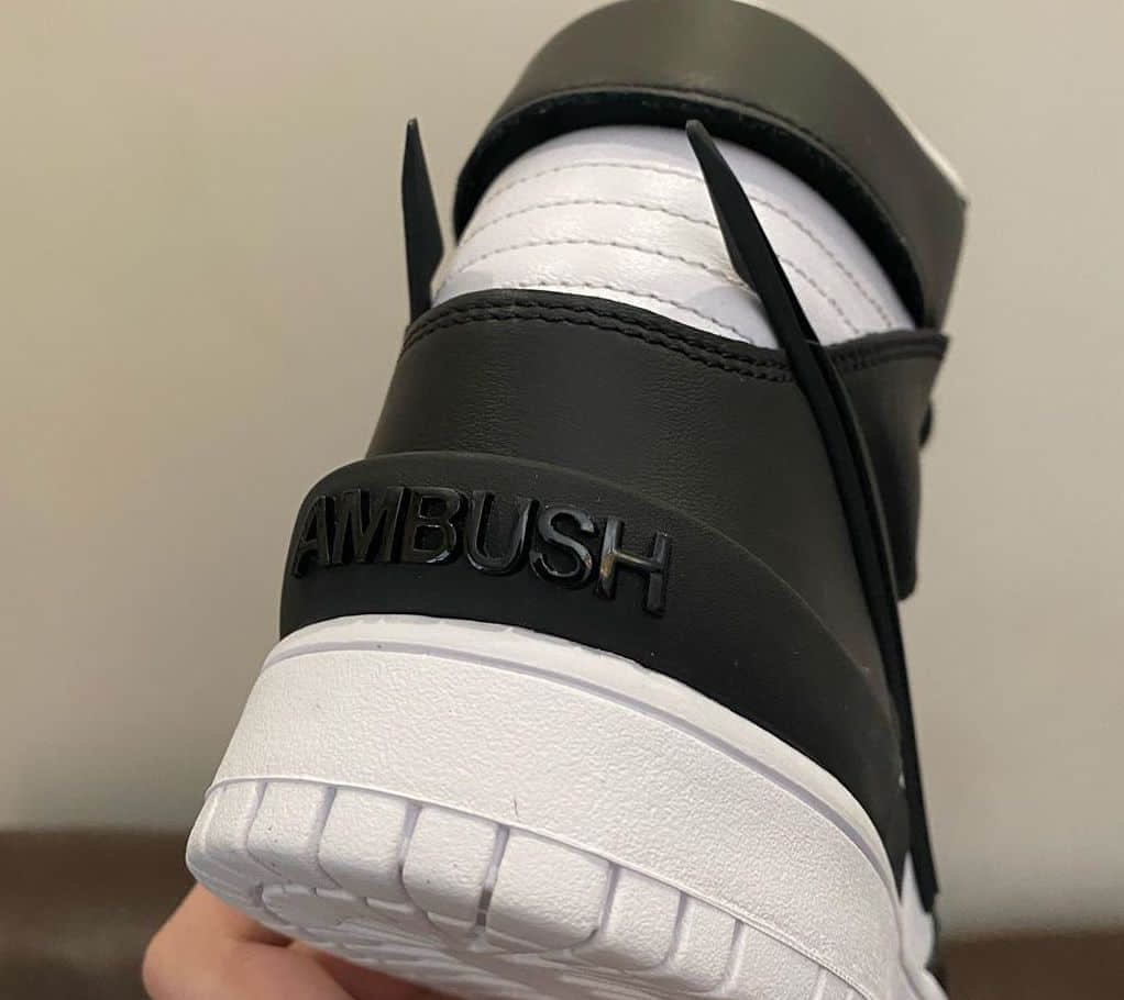 高街前卫!吴亦凡可能又要上脚了!AMBUSH x Nike Dunk High实物超帅!