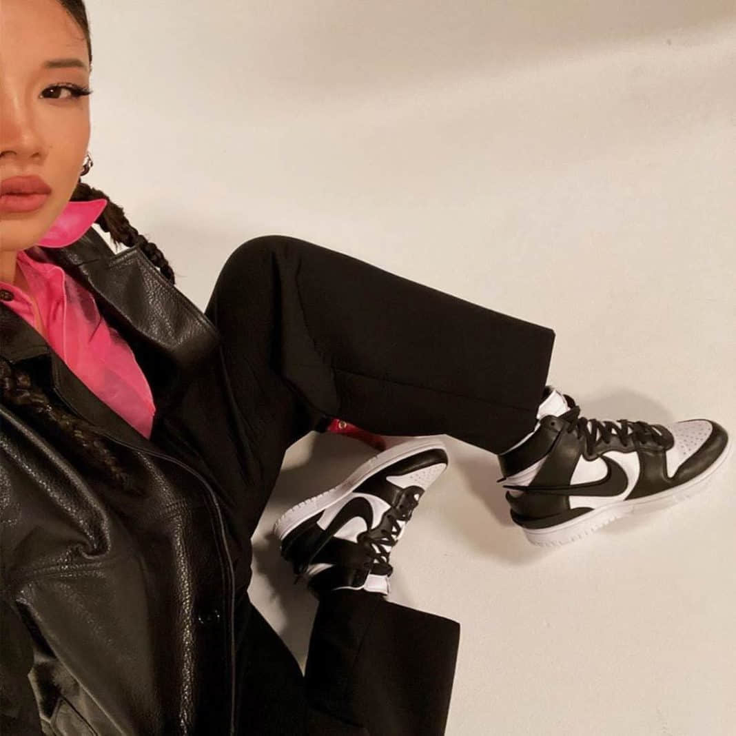 高街前卫!吴亦凡可能又要上脚了!AMBUSH x Nike Dunk High实物超帅!