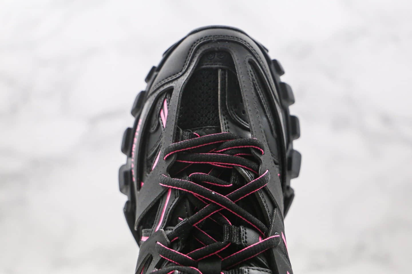 巴黎世家Balenciaga Sneaker Tess s.Gomma MAILLE WHITE ORANGE纯原版本复古老爹鞋3.0黑粉色不亮灯原盒配件齐全