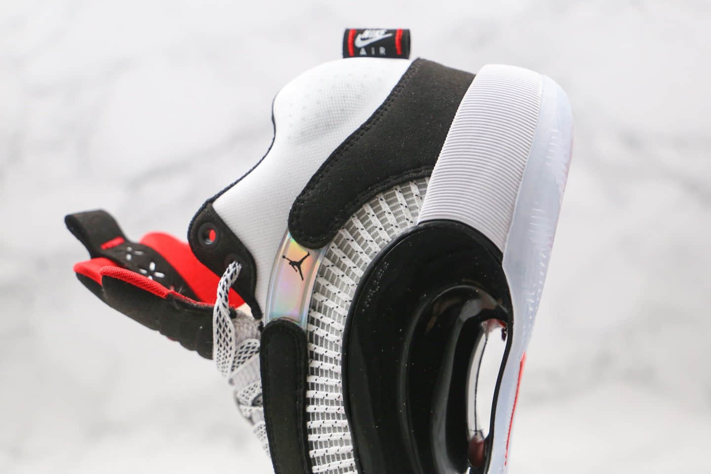 乔丹Air Jordan 35 DNA纯原版本黑白红色AJ35篮球鞋原楦头纸板打造 货号：CQ4227-001