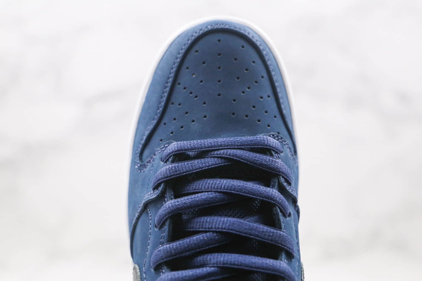 耐克Nike SB Dunk High Navy Black-Gum纯原版本高帮SB DUNK暗夜蓝黑色生胶板鞋原楦头纸板打造 货号：CI2692-401