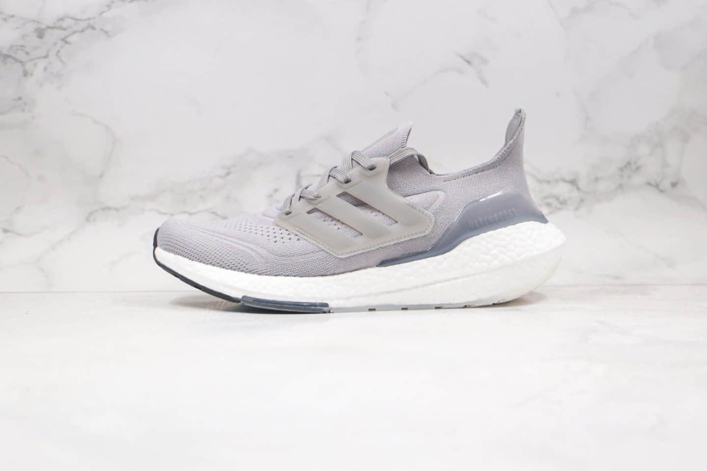 阿迪达斯adidas ultra boost 2021纯原版本爆米花跑鞋UB2021灰色原楦头纸板打造 货号:FY0381
