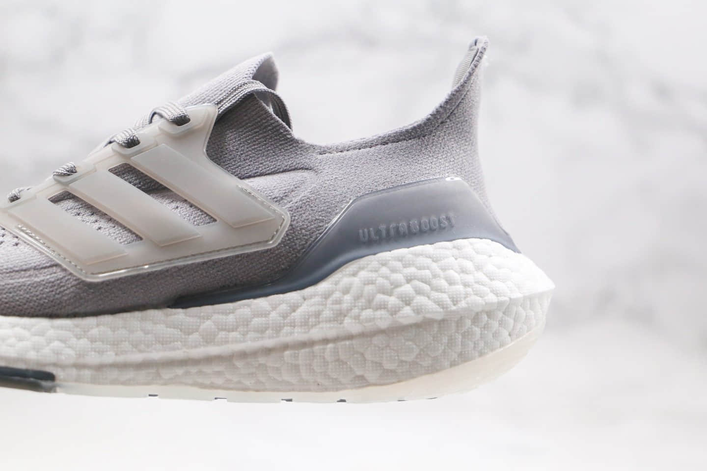 阿迪达斯adidas ultra boost 2021纯原版本爆米花跑鞋UB2021灰色原楦头纸板打造 货号:FY0381