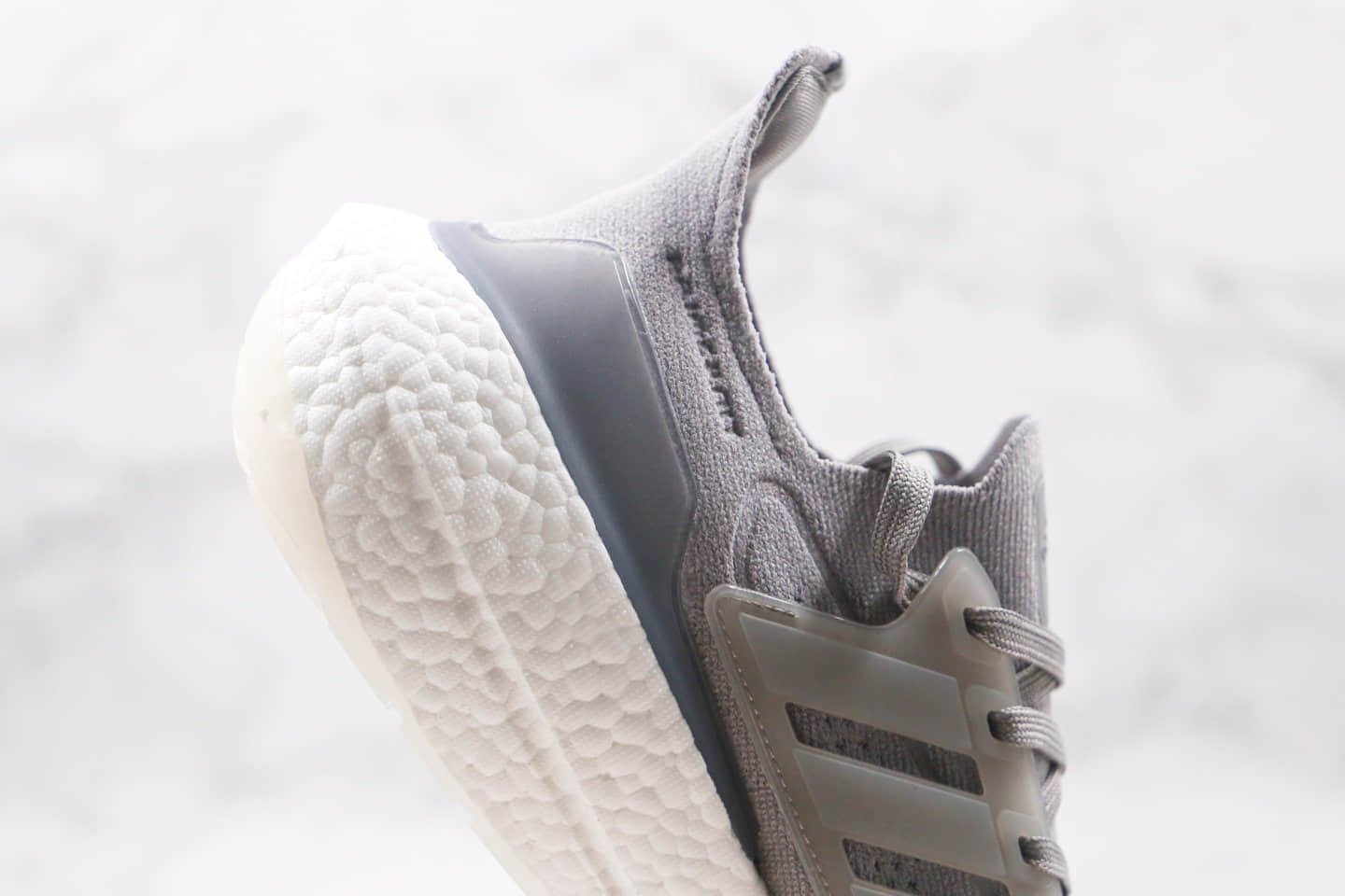 阿迪达斯adidas ultra boost 2021纯原版本爆米花跑鞋UB2021灰色原楦头纸板打造 货号:FY0381