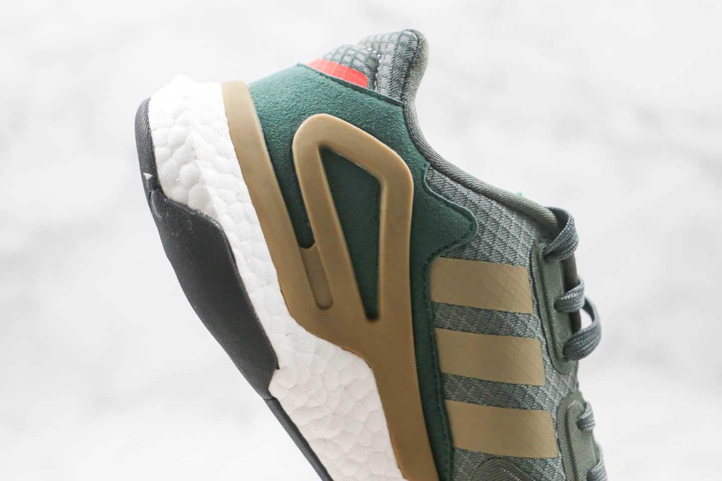 阿迪达斯adidas Originals Day Jogger纯原版本夜行者2代慢跑鞋绿色区别市面通货 货号:FW4817