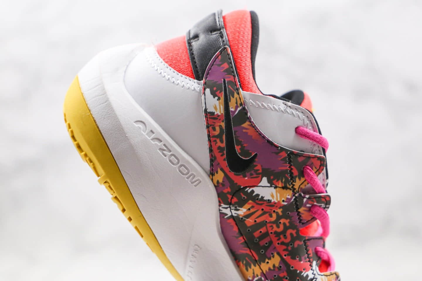 耐克Nike Zoom Freak 2纯原版本字母哥二代实战篮球鞋白橙粉色内置气垫原盒原标 货号:DB4738-600