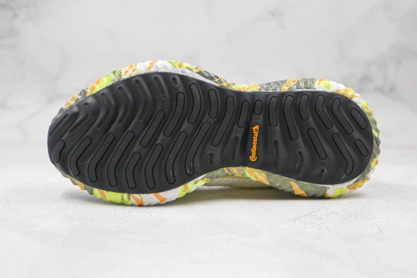 阿迪达斯Adidas Alphabounce beyond m纯原版本阿尔法十周年限定款白黄色跑鞋原盒原标 货号:CG3306