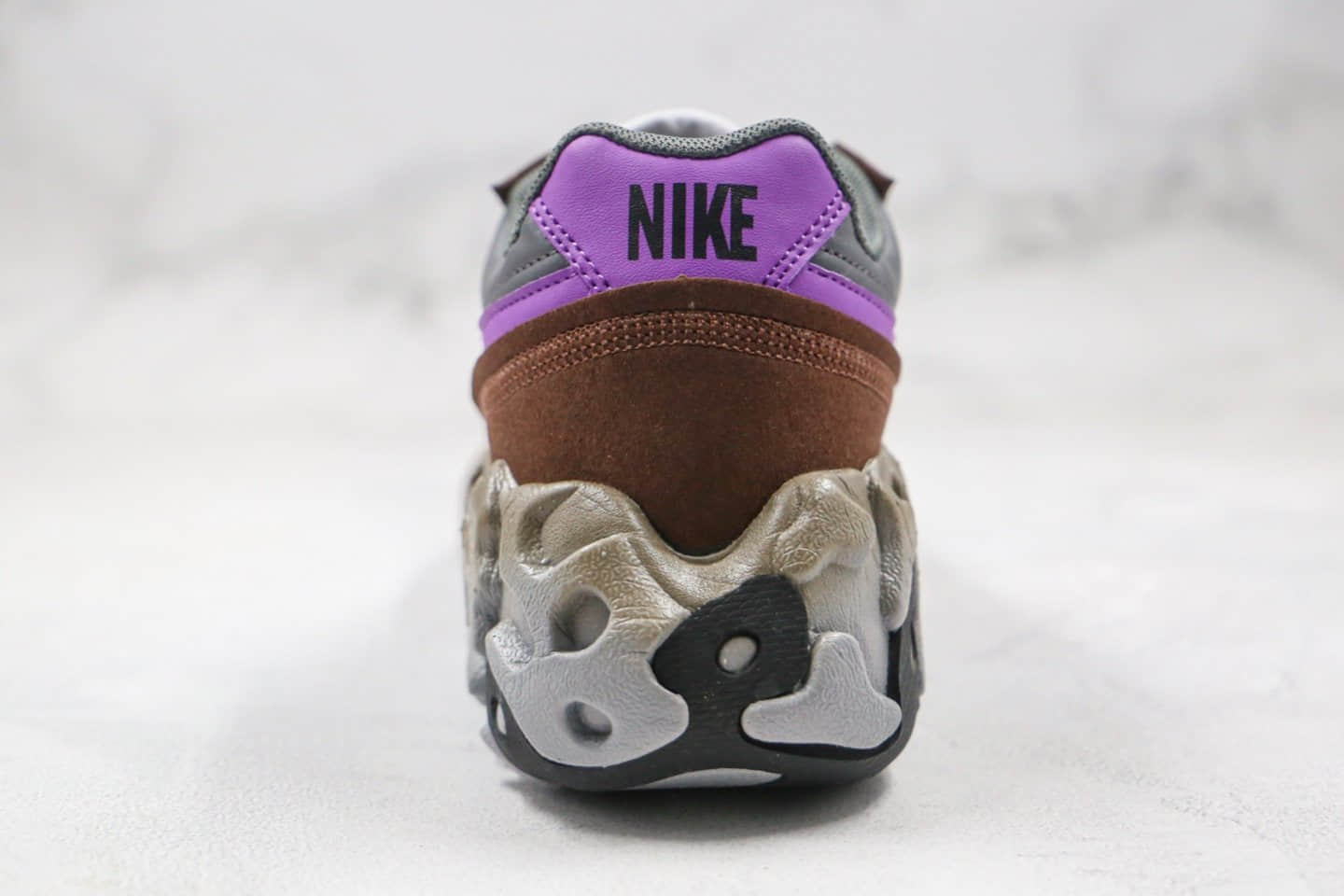 耐克Nike ISPA OverReact纯原版本瑞亚机能ISPA老爹鞋粽紫色原档案数据开发原盒原标 货号：CQ2230-005