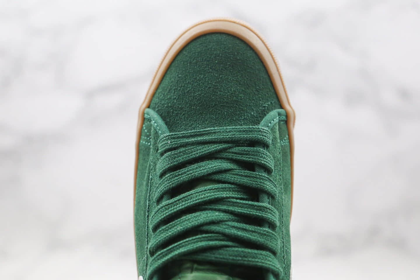 耐克Nike SB Blazer L ow Pro GT纯原版本低帮SB开拓者王一博同款生胶绿色板鞋原盒原标 货号:DC0603-300