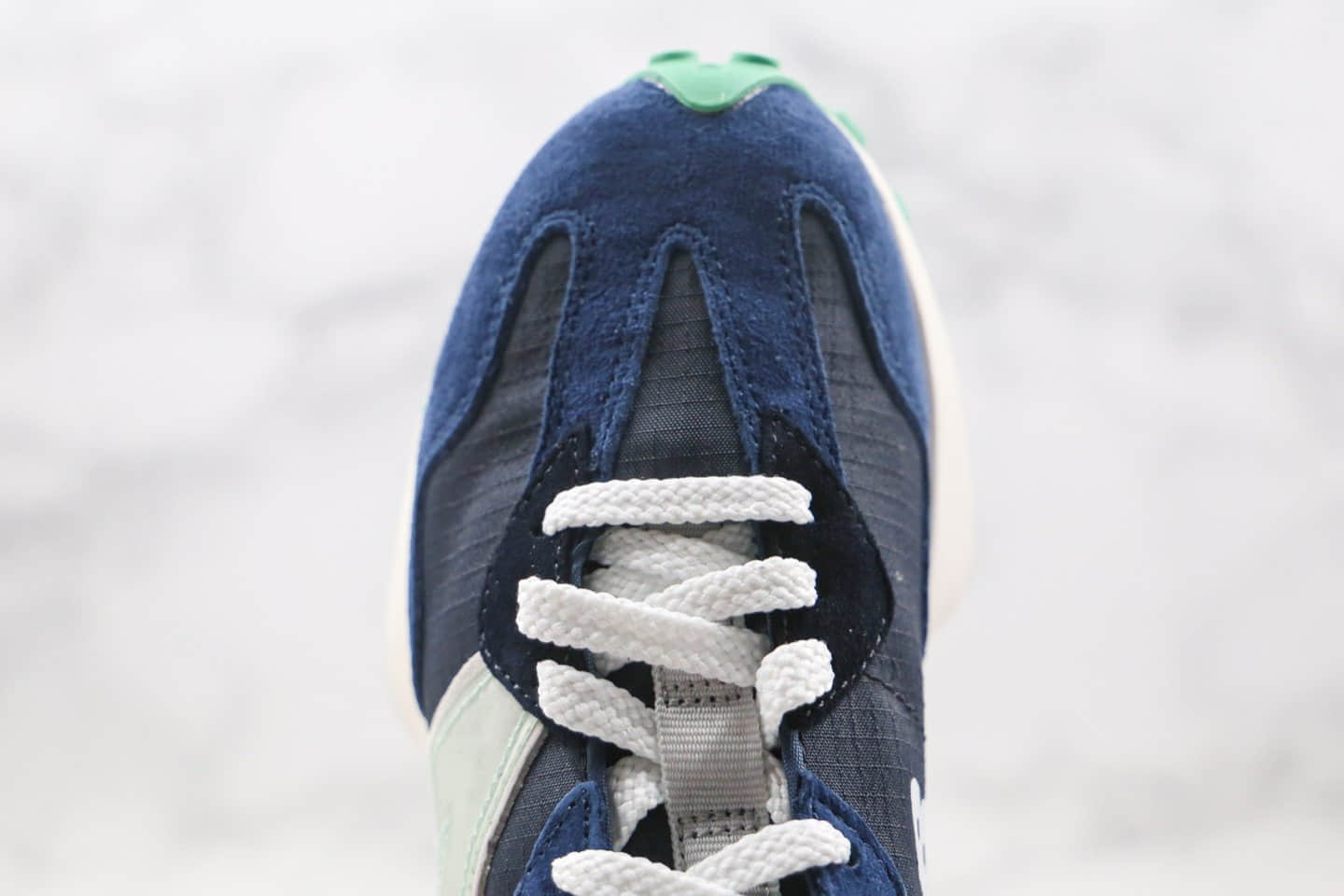 新百伦New Balance 327纯原版本复古NB327慢跑鞋灰蓝色原档案数据开发 货号:WS327WNL