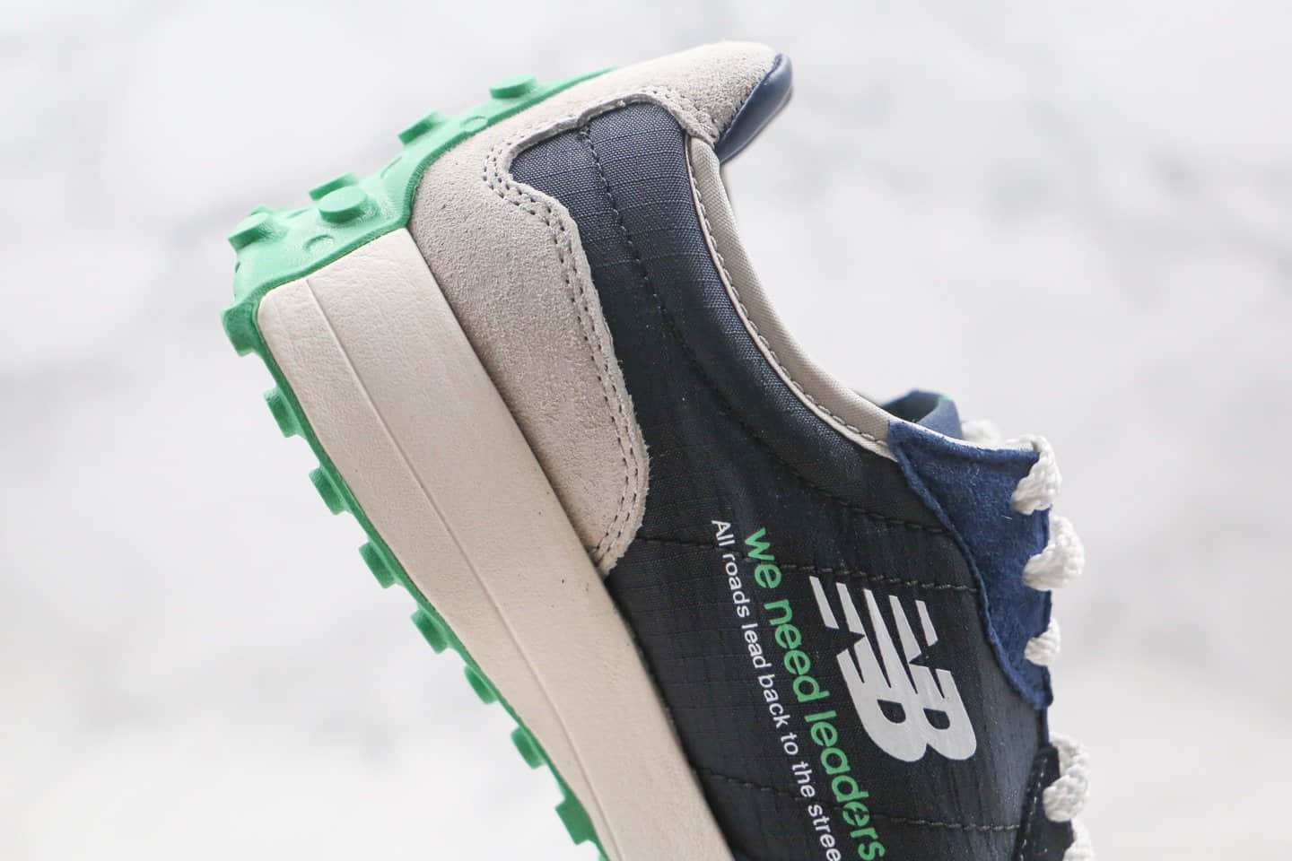 新百伦New Balance 327纯原版本复古NB327慢跑鞋灰蓝色原档案数据开发 货号:WS327WNL