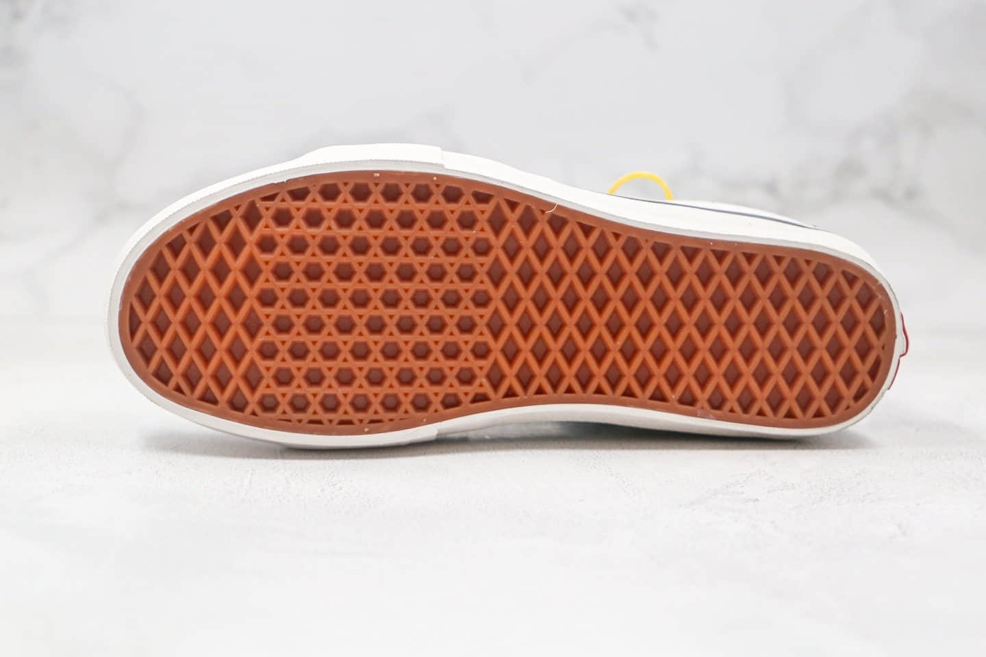 万斯VANS SK8-HI PRO FABIANA.DELFINO公司级版本高帮环保系列白黑蓝色硫化板鞋原档案数据开发 货号:VN0A45JD2MA