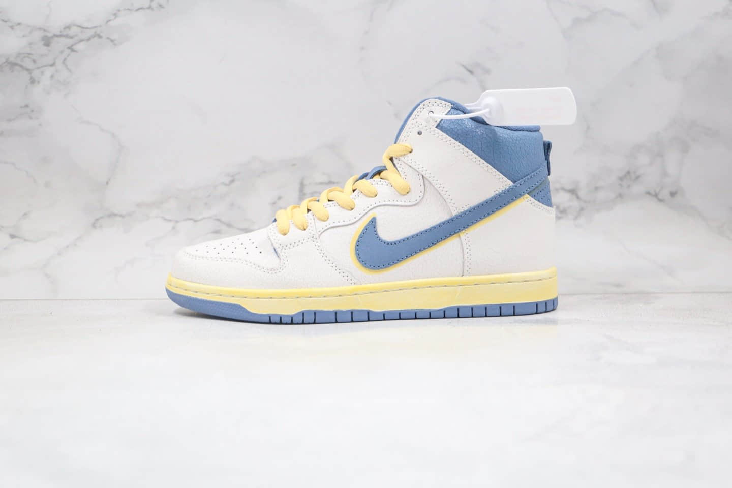 耐克Nike Dunk SB High Lost at Sea x Atlas迷失海洋联名款纯原版本高帮SB DUNK爆裂纹灰蓝色板鞋原盒原标 货号：CZ3334-100