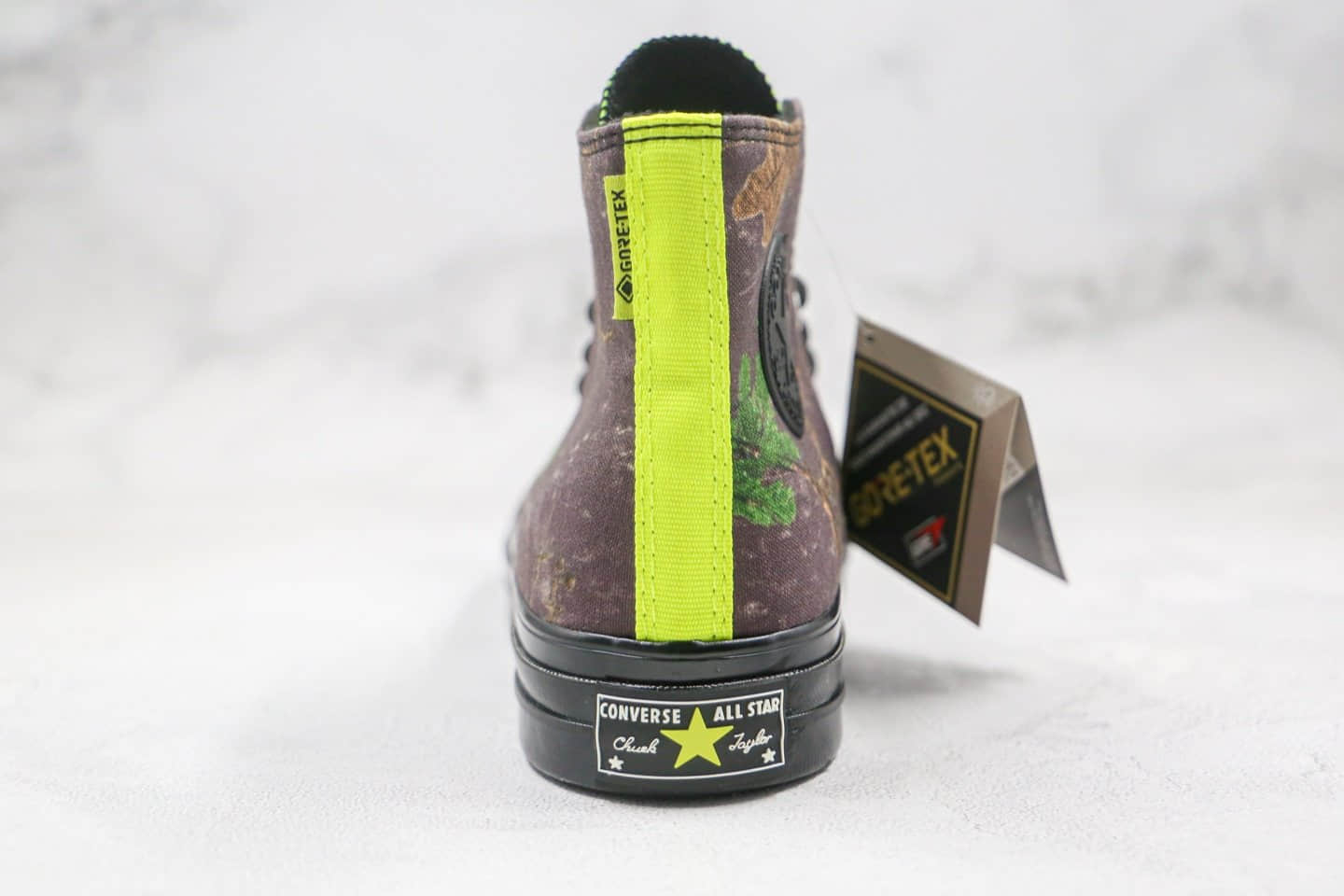 匡威Converse Gore-Tex公司级版本高帮张艺兴同款机能枫叶硫化板鞋原盒原标原鞋开模打造