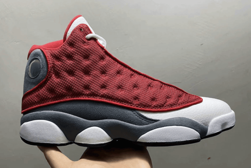 GIGI配色姐妹款?AJ13“ Red Flint”最新实物曝光! 货号:414571-600
