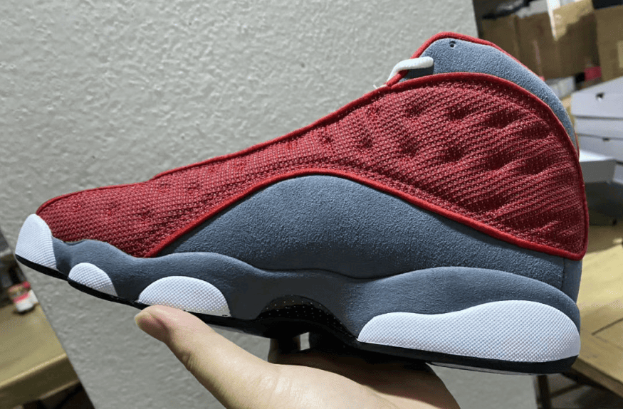 GIGI配色姐妹款?AJ13“ Red Flint”最新实物曝光! 货号:414571-600