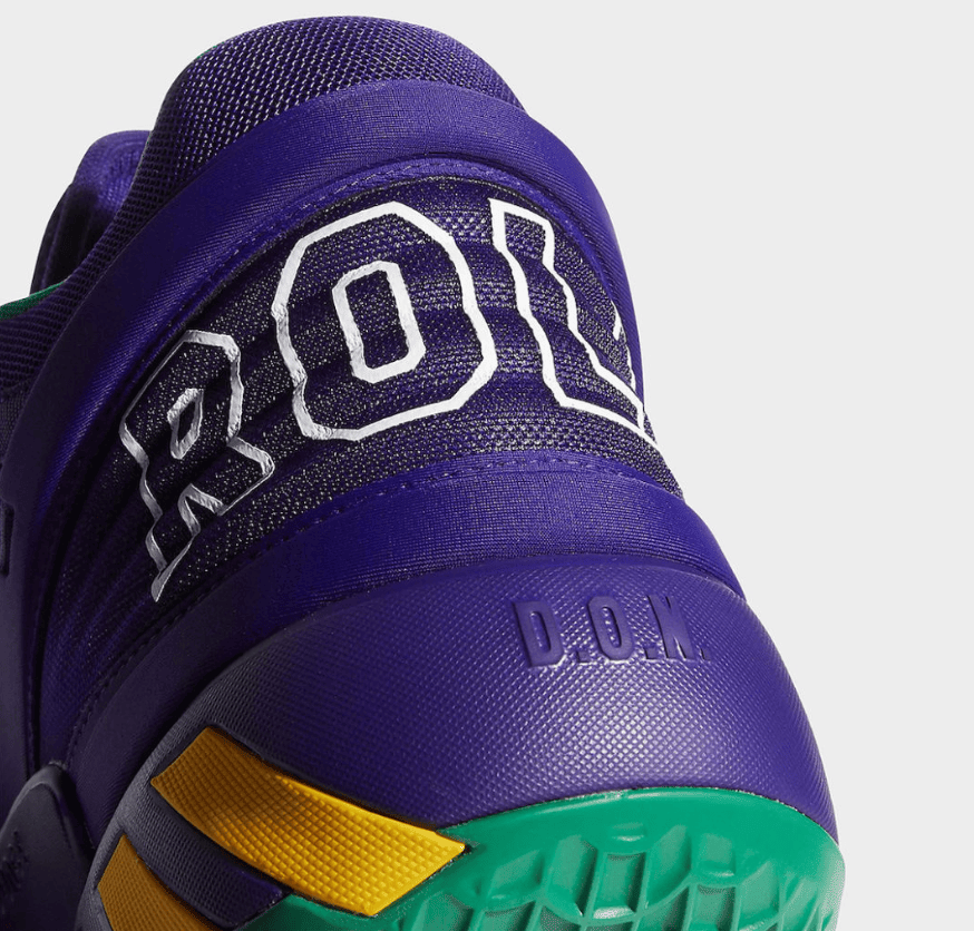 灵感源自犹他爵士队!米切尔二代战靴adidas D.O.N. ISSUE 2全新配色现已发售! 货号:FV8959