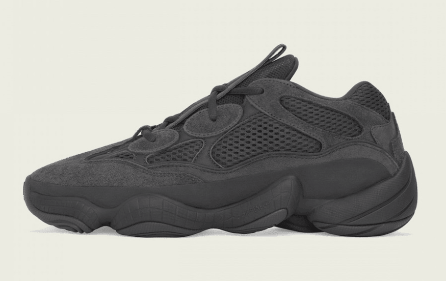 Yeezy 500黑魂配色本月底补货!原价入手机会别错过! 货号:F36640