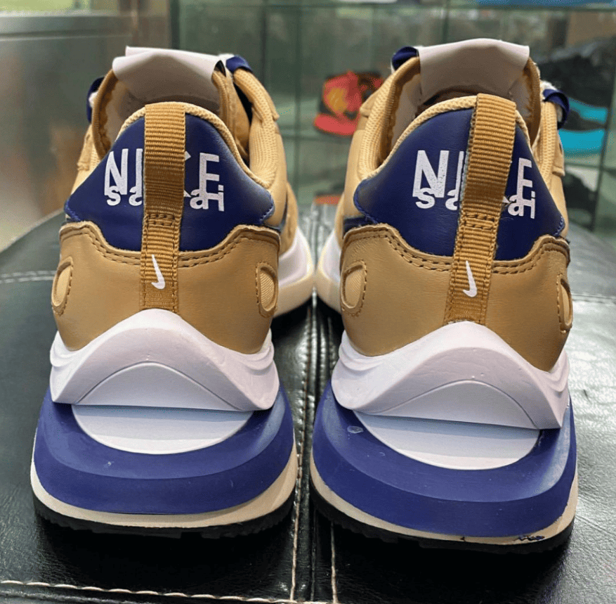 复古高街风!Sacai x Nike VaporWaffle “Sesame”实物有点诱人!