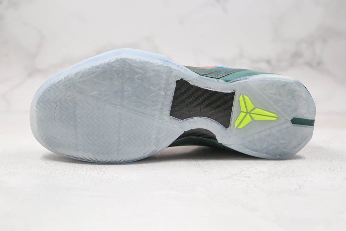 耐克Nike Zoom Kobe 7 Cheetah纯原版本科比7代迷彩绿橙色篮球鞋内置碳板气垫支持实战 货号:488371-200
