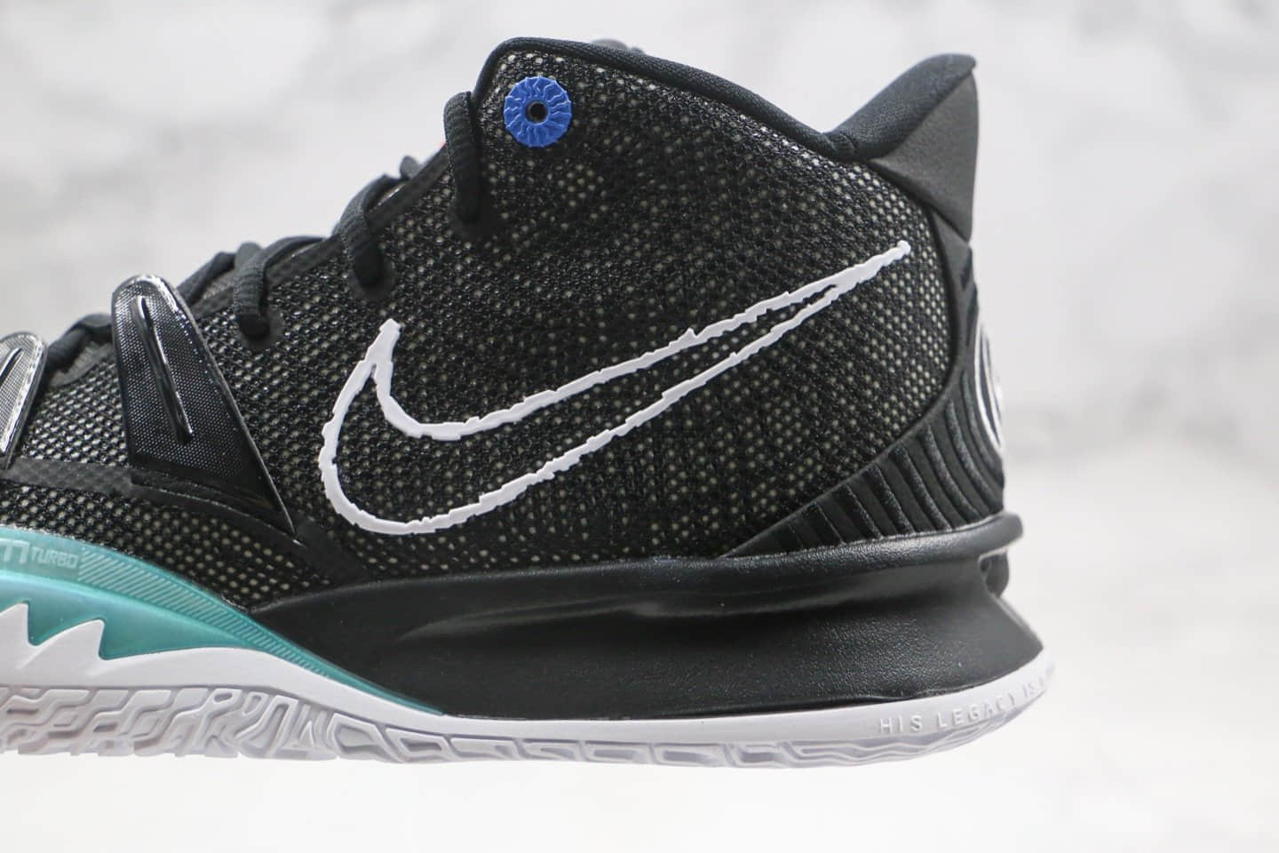 耐克Nike Kyrie 7纯原版本欧文7代黑白色篮球鞋内置气垫支持实战 货号:CQ9327-002