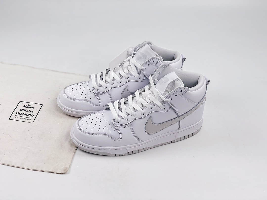 耐克Nike Dunk SB Pure Platinum纯原版本高帮SB DUNK铂金色板鞋内置后跟Zoom气垫 货号:CZ8149-101
