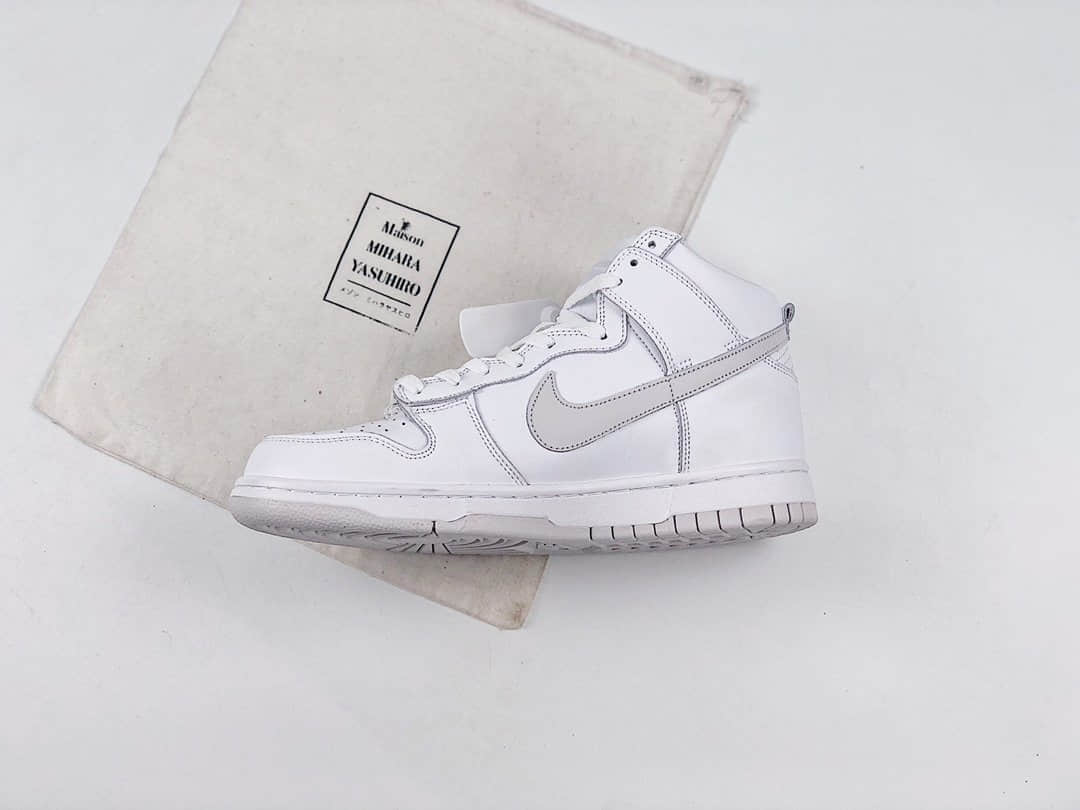 耐克Nike Dunk SB Pure Platinum纯原版本高帮SB DUNK铂金色板鞋内置后跟Zoom气垫 货号:CZ8149-101