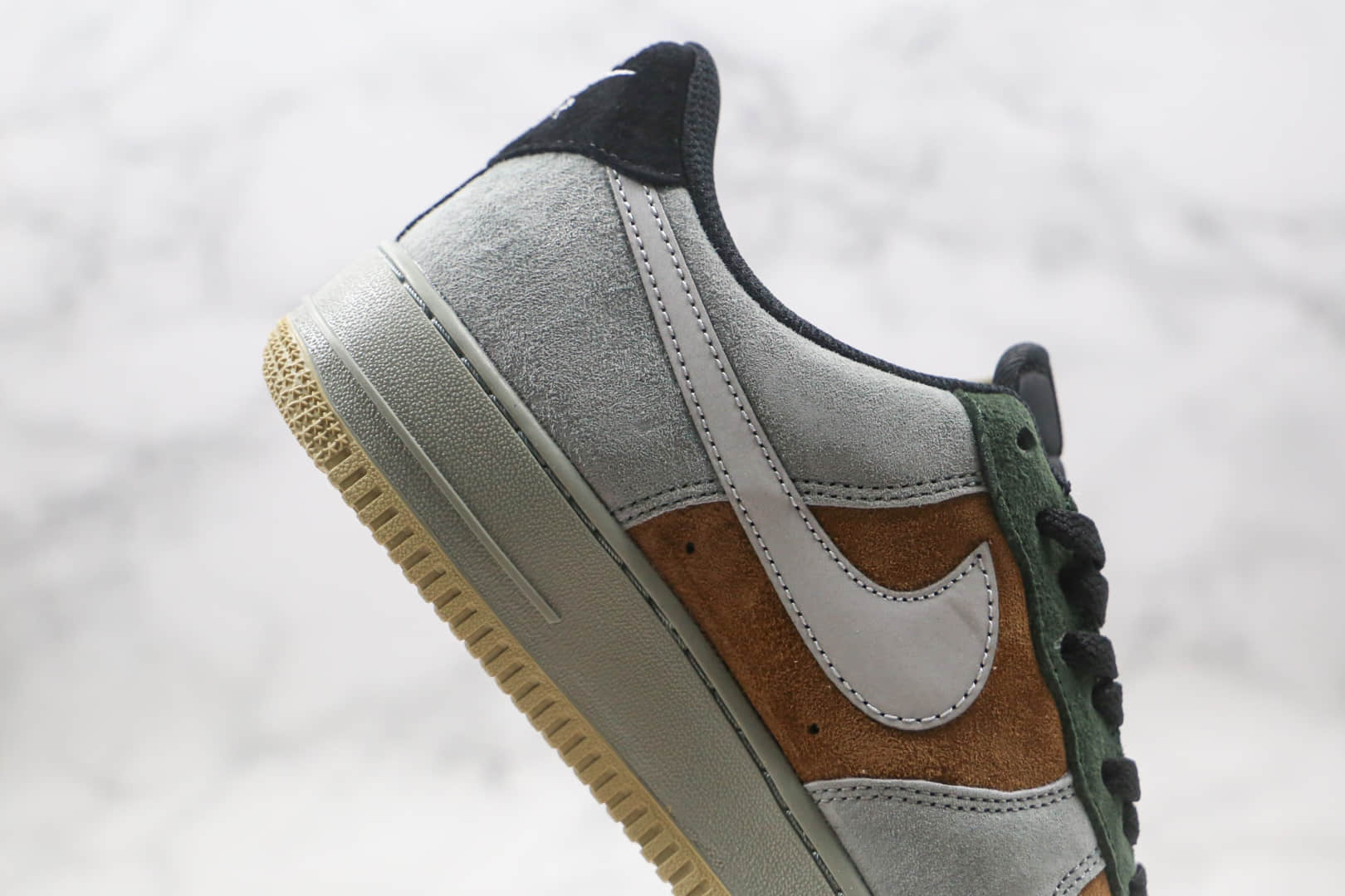 耐克Nike Air Force 1 Low Christmas纯原版本低帮空军一号圣诞节配色板鞋内置气垫原盒原标 货号:CQ5059-101