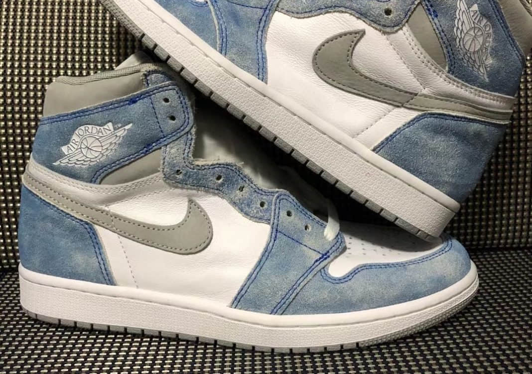 质感颜值都在线!Air Jordan 1“Hyper Royal”最新实物曝光! 货号:555088-402