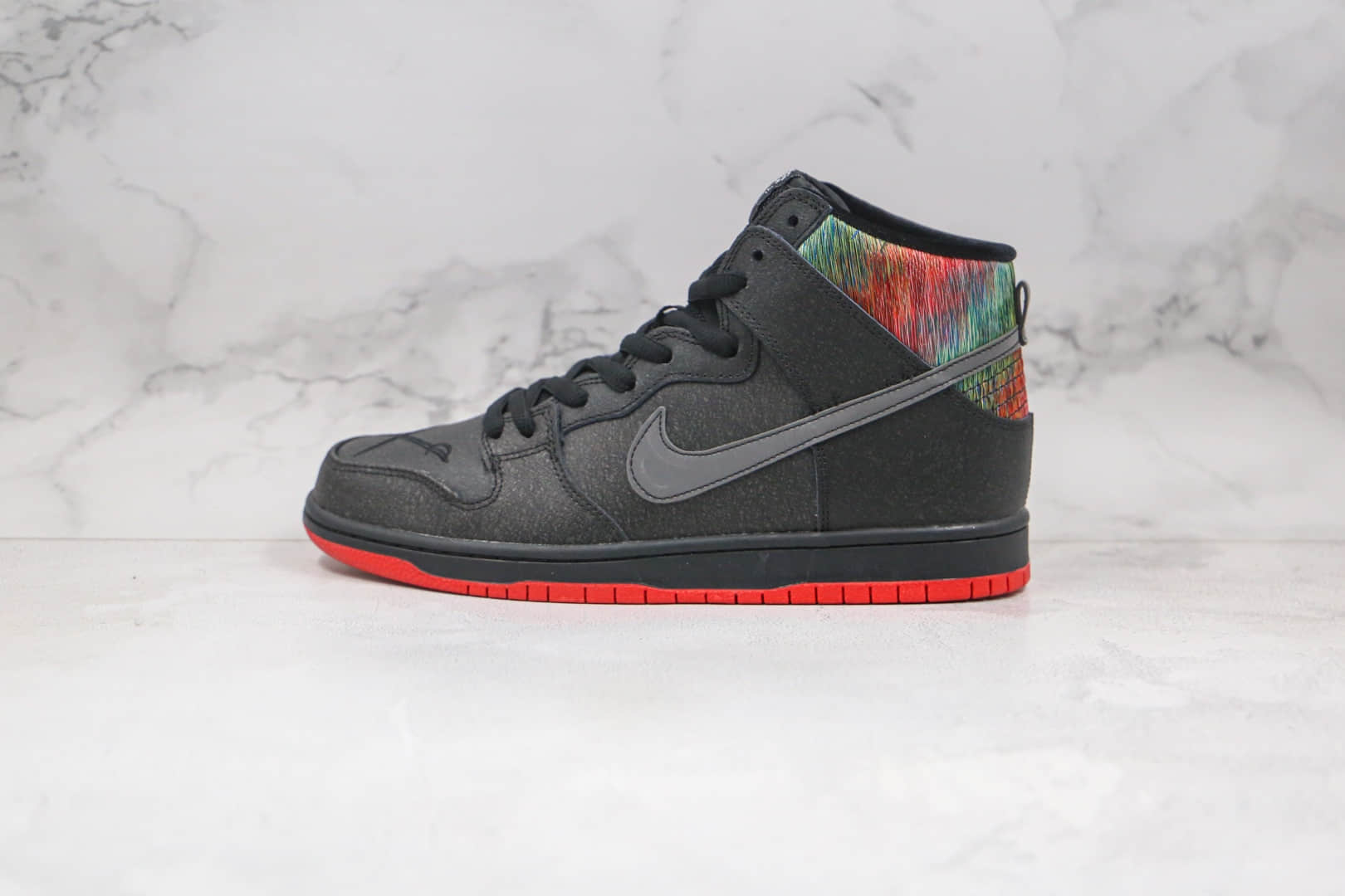 耐克Nike SB Dunk High Premium纯原版本高帮sb dunk西班牙海盗典藏版板鞋内置Zoom气垫原盒原标 货号:313171-028