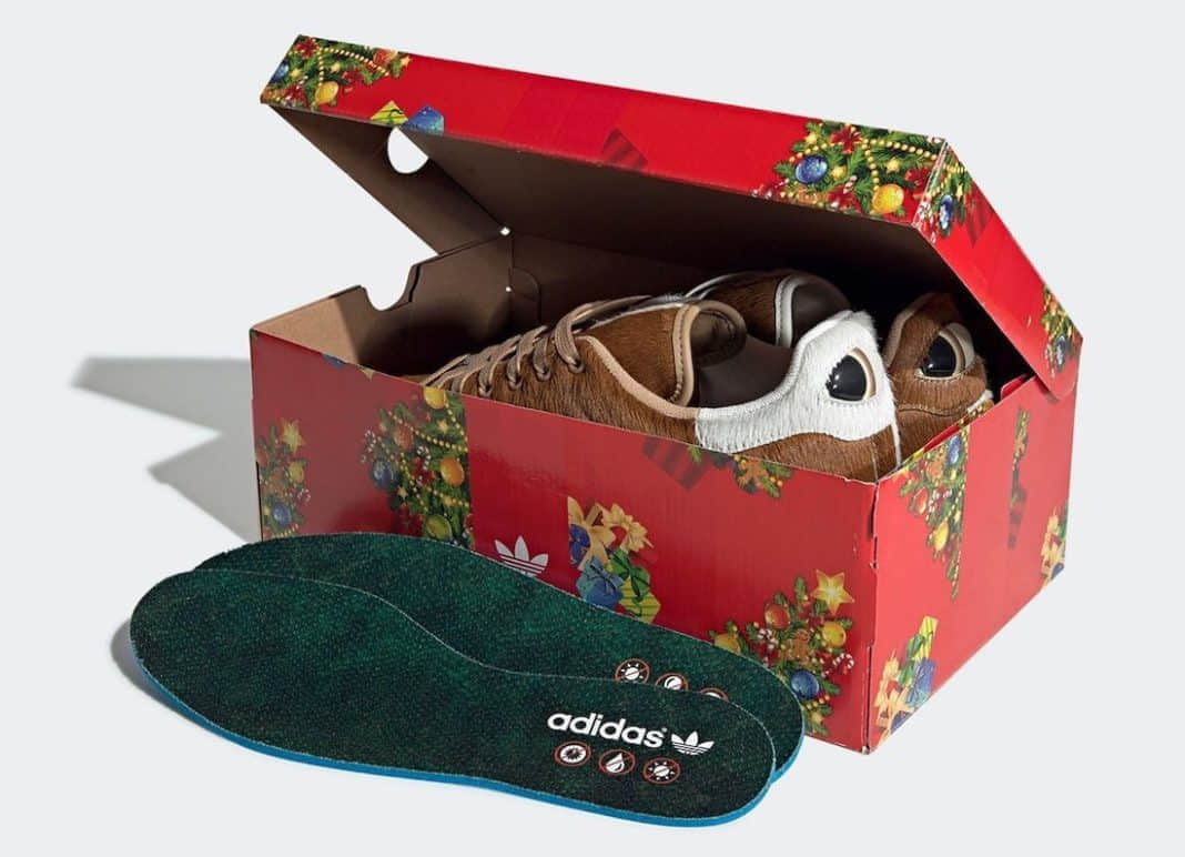 小魔怪Stan Smith惊艳亮相!后跟吸睛大眼设计!圣诞球鞋就选它! 货号:S42669