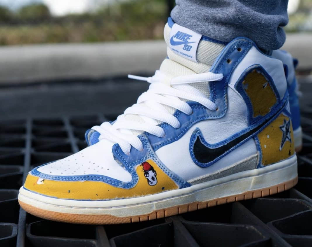 “地毯公司”联名刮刮乐Dunk上脚图释出!复古且潮流! 货号:CV1677-100