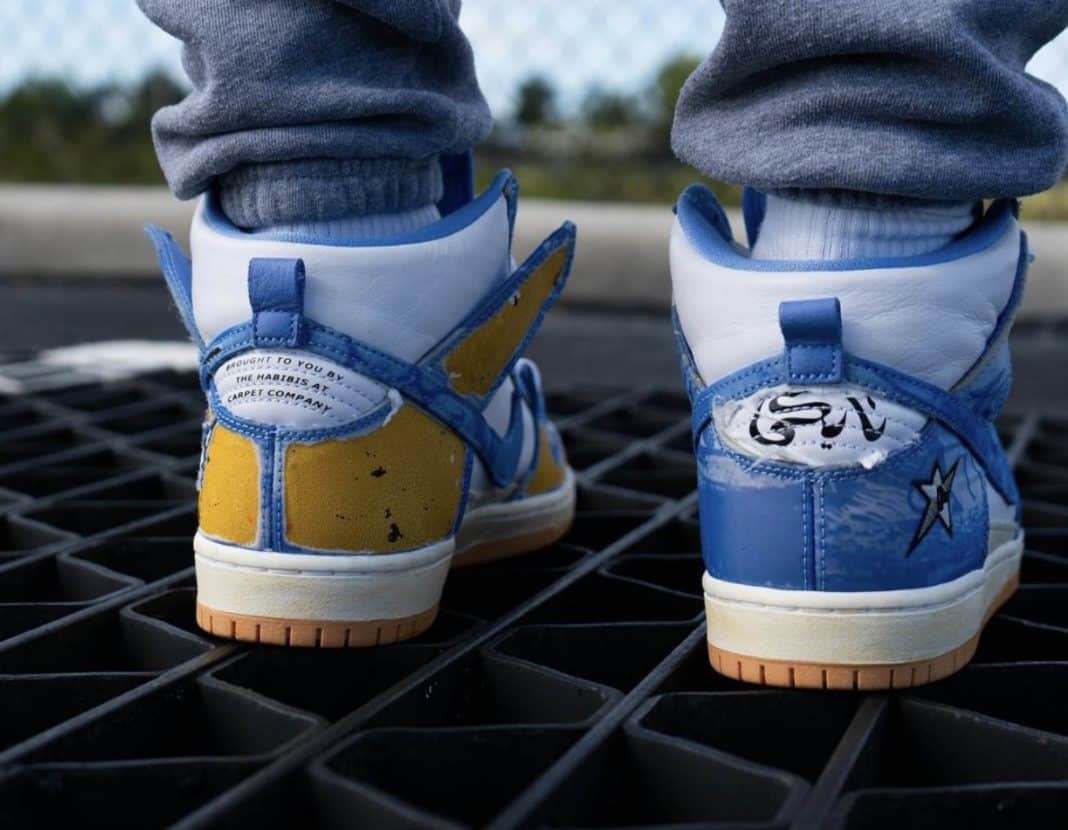 “地毯公司”联名刮刮乐Dunk上脚图释出!复古且潮流! 货号:CV1677-100