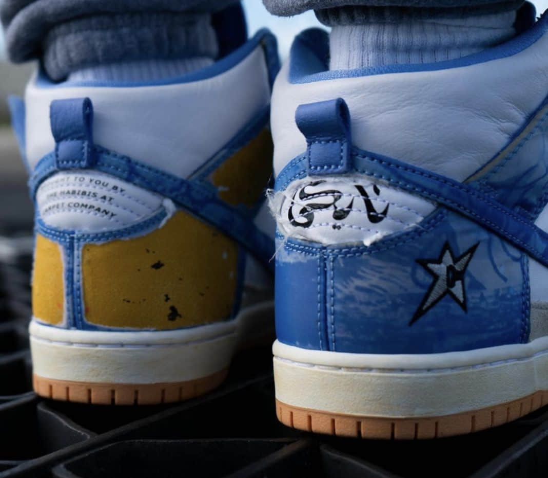 “地毯公司”联名刮刮乐Dunk上脚图释出!复古且潮流! 货号:CV1677-100