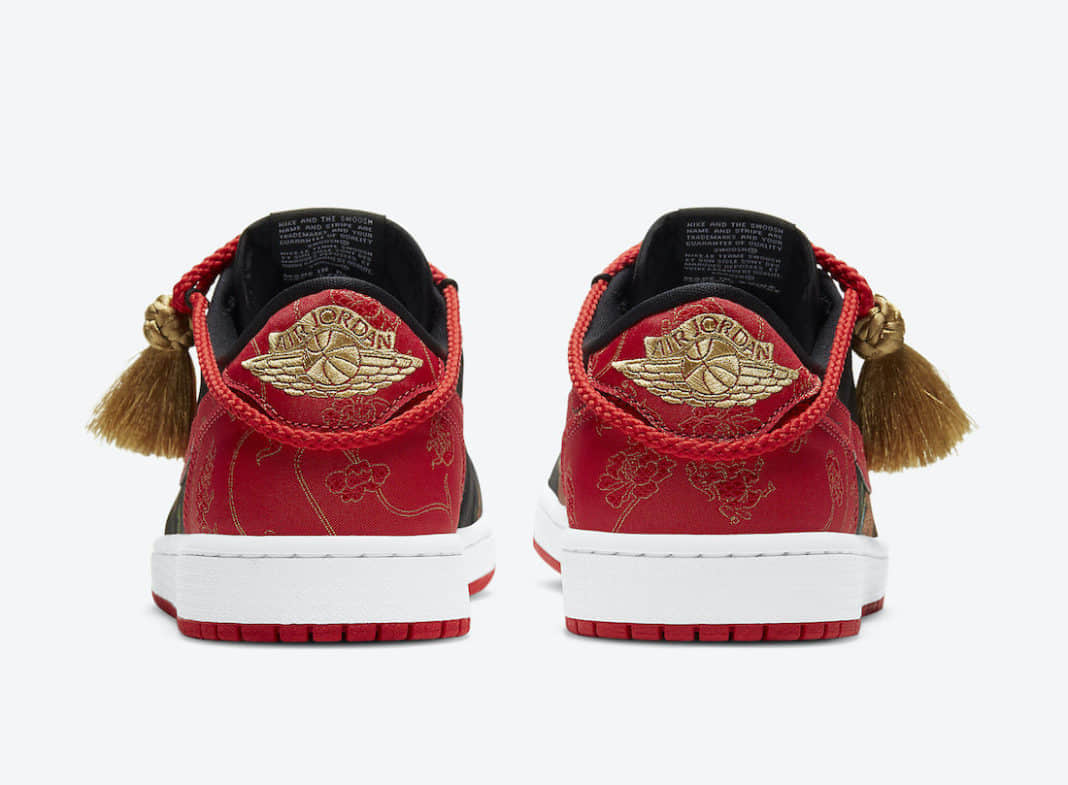 喜庆中国年!还有红包拿!AJ1 Low“CNY”官图释出! 货号:DD2233-001