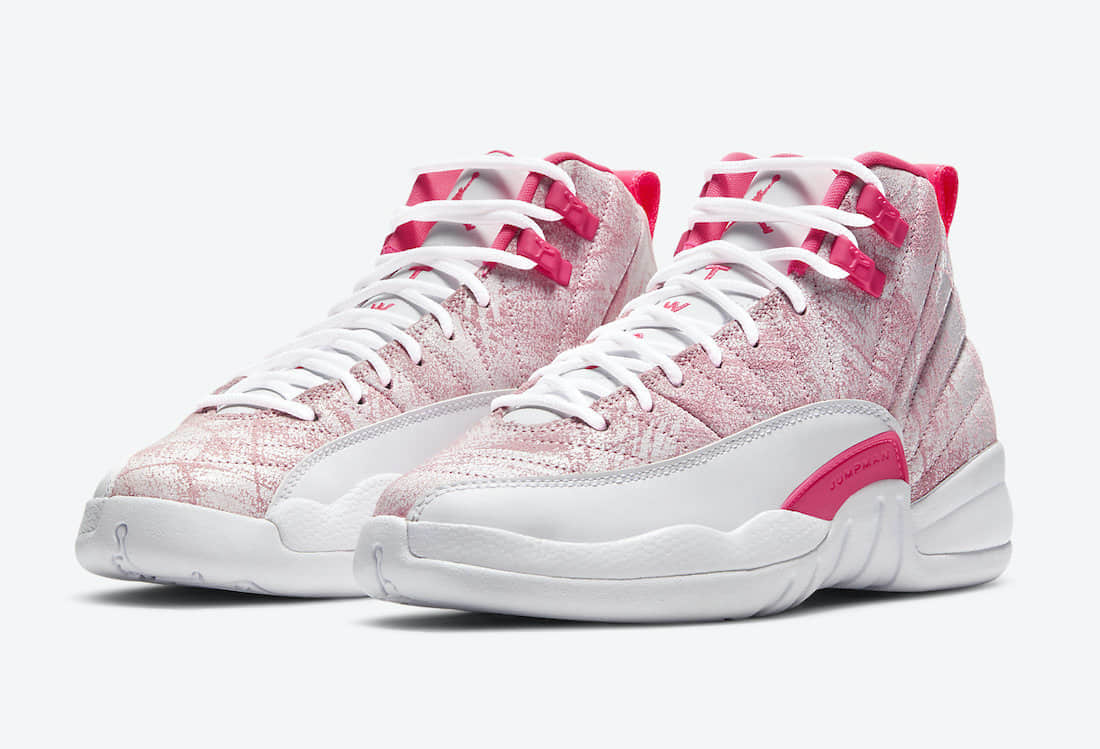 淡粉樱花!全新AJ12“冰激凌”下月登场! 货号:510815-101