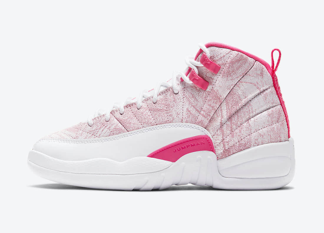 淡粉樱花!全新AJ12“冰激凌”下月登场! 货号:510815-101