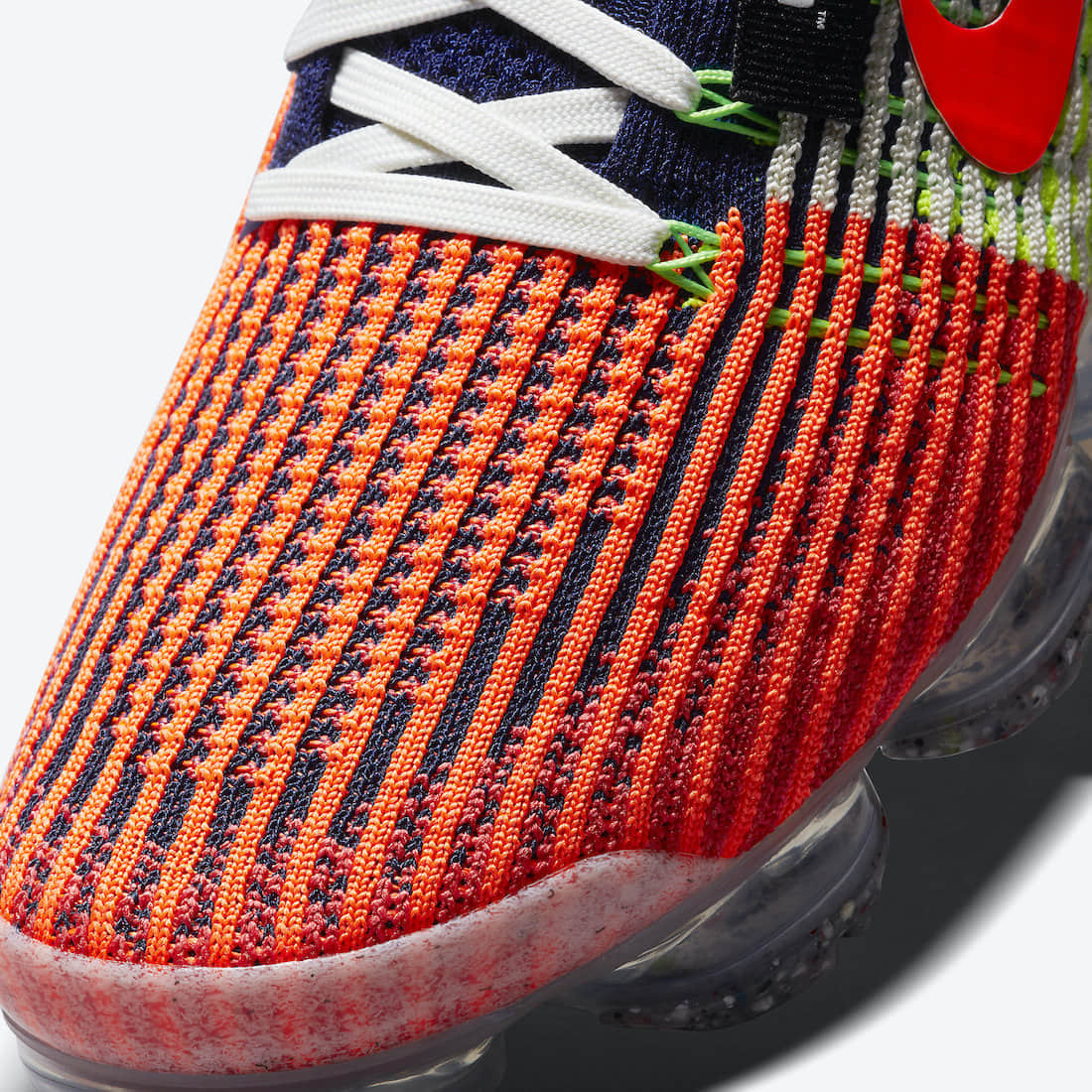 吸睛撞色鸳鸯!这双VaporMax辨识度一流! 货号:DH1307-200