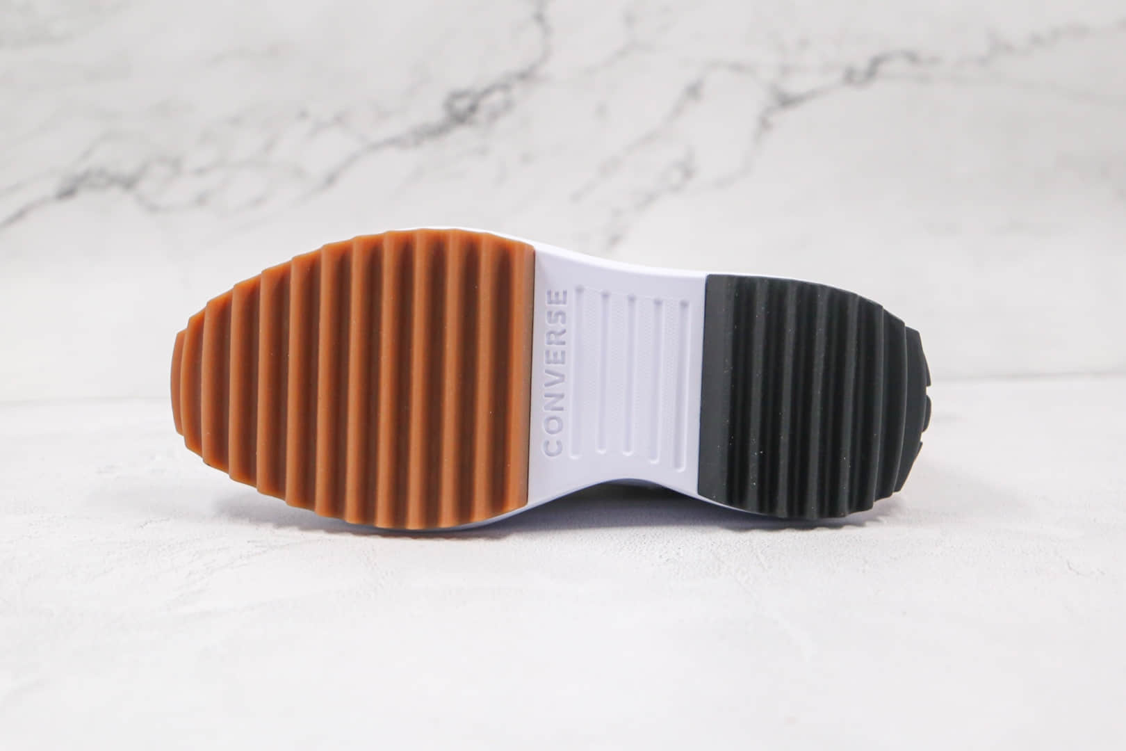 匡威Converse Run Star Hike1970S公司级版本高帮松糕锯齿奶茶色厚底帆布鞋原楦头纸板打造 货号:166802C