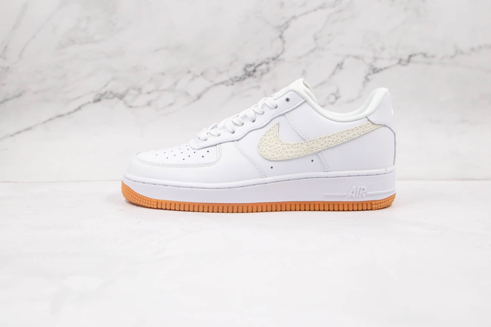 耐克Nike Air Force 1 HO20 BG纯原版本低帮空军一号白色波点石头纹板鞋原楦头纸板打造 货号:DH2473-001