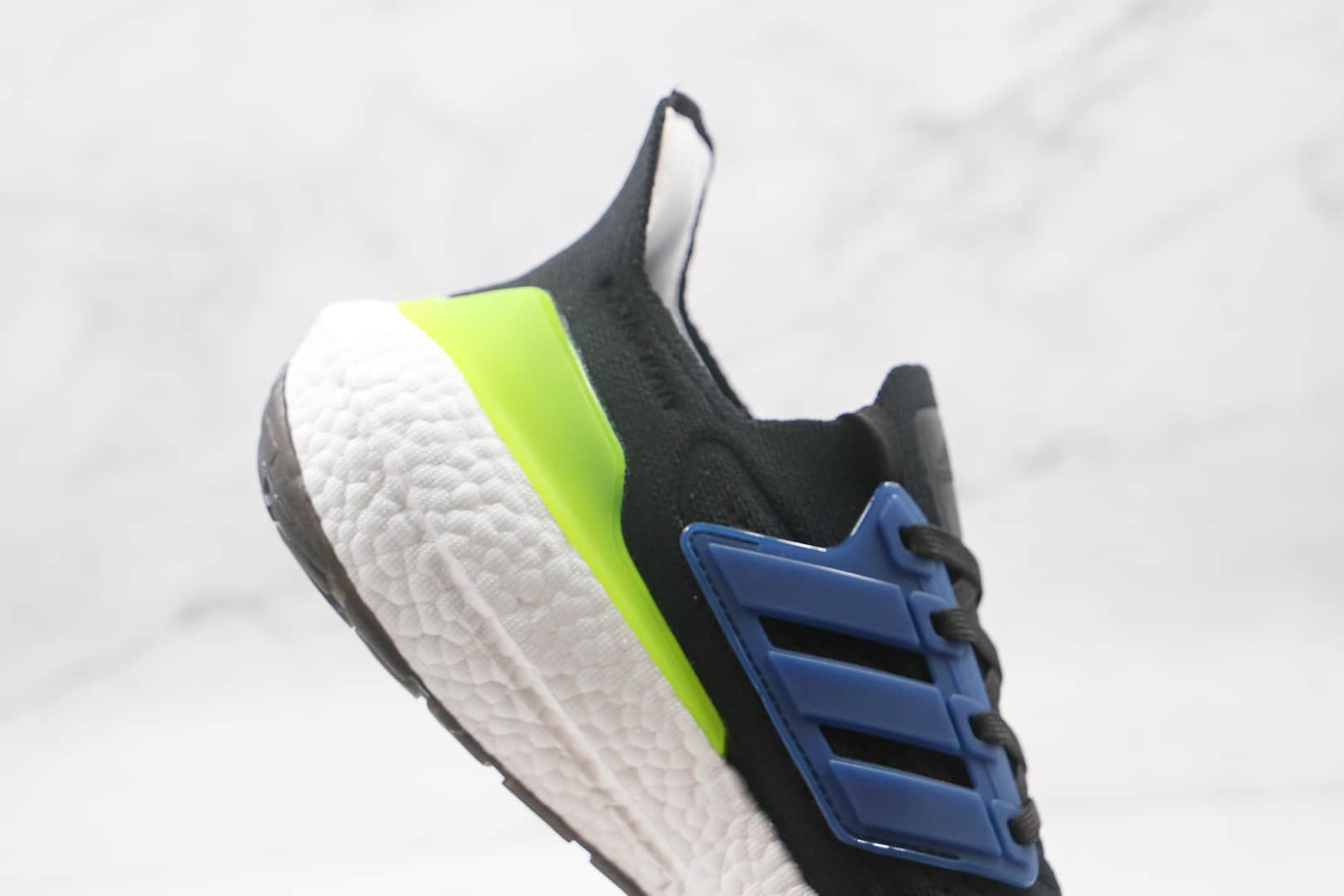 阿迪达斯adidas ultra boost 2021纯原版本爆米花跑鞋UB7.0黑蓝绿色原盒原标 货号:FY0568