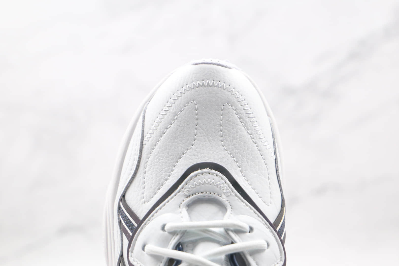 阿迪达斯Adidas Ozweego 2021纯原版本复古水管皮面镭射紫反光白紫老爹鞋原楦头纸板打造 货号:FZ0037