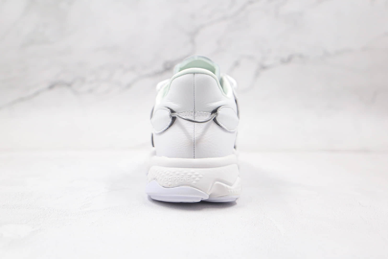 阿迪达斯Adidas Ozweego 2021纯原版本复古水管皮面镭射紫反光白紫老爹鞋原楦头纸板打造 货号:FZ0037