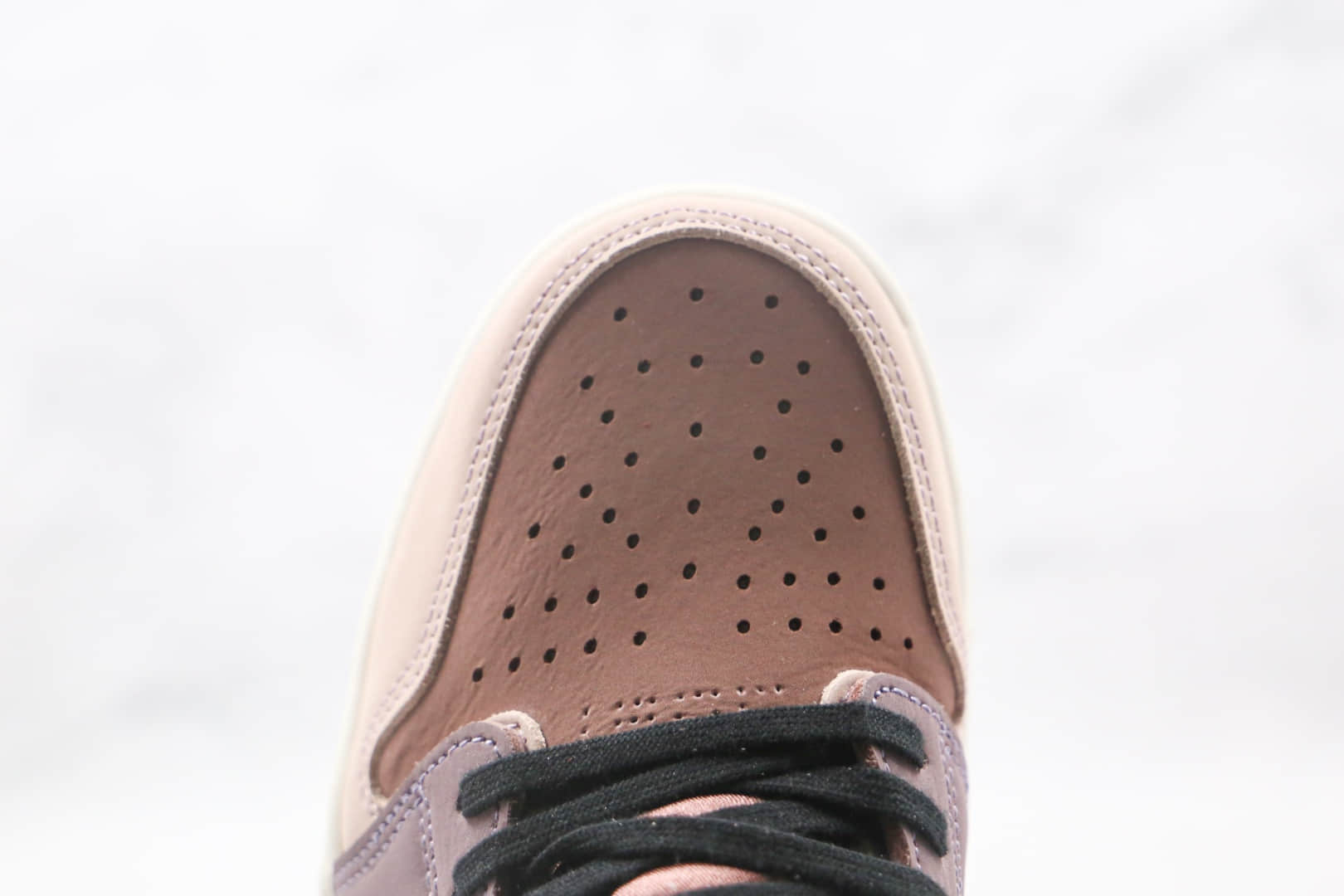 乔丹Air Jordan 1 Zoom Air CMFT纯原版本高帮AJ1脏粉板鞋原档案数据开发原盒原标 货号:CT0979-601