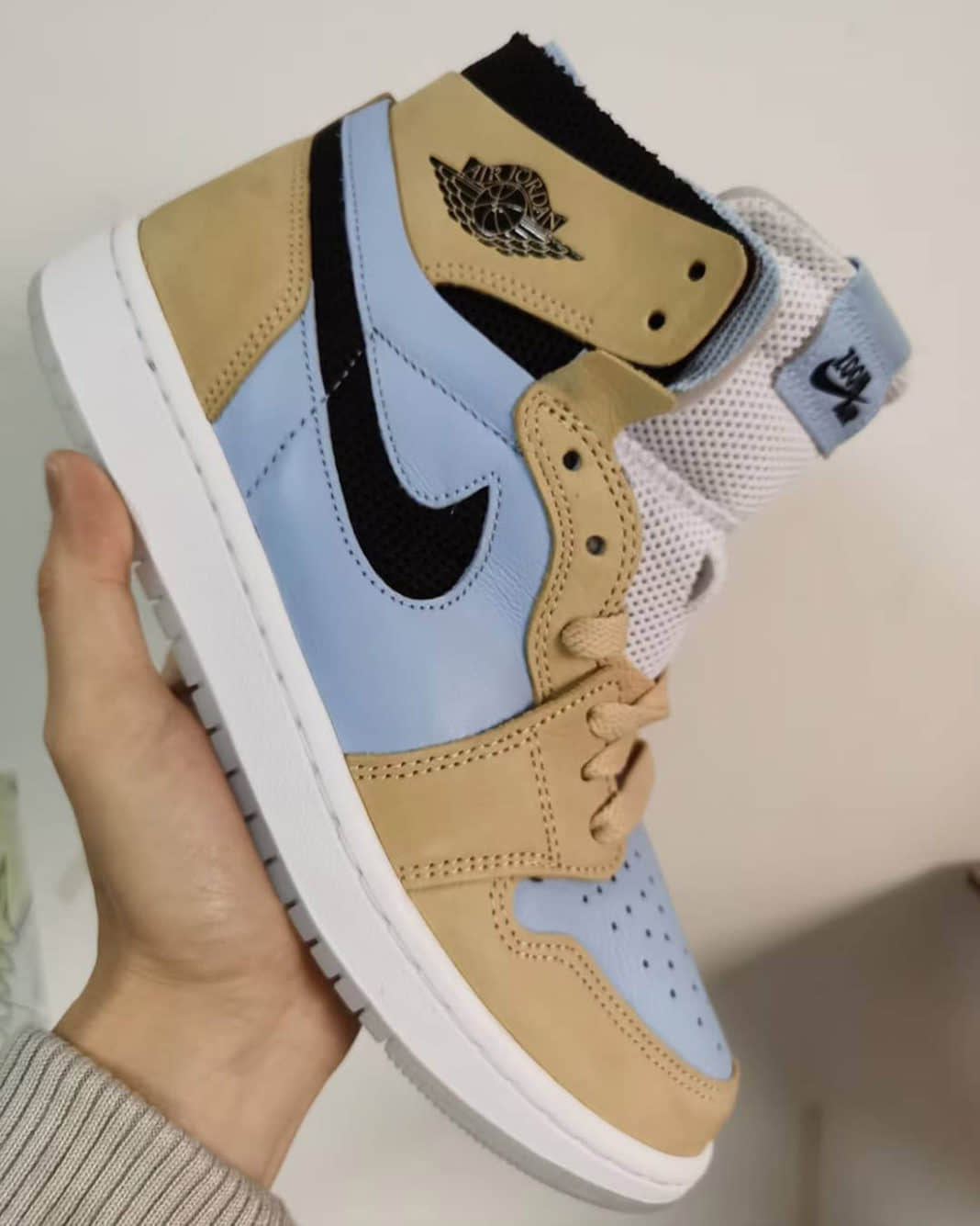 AJ1 Zoom Comfort新配色来袭!清爽拼接!
