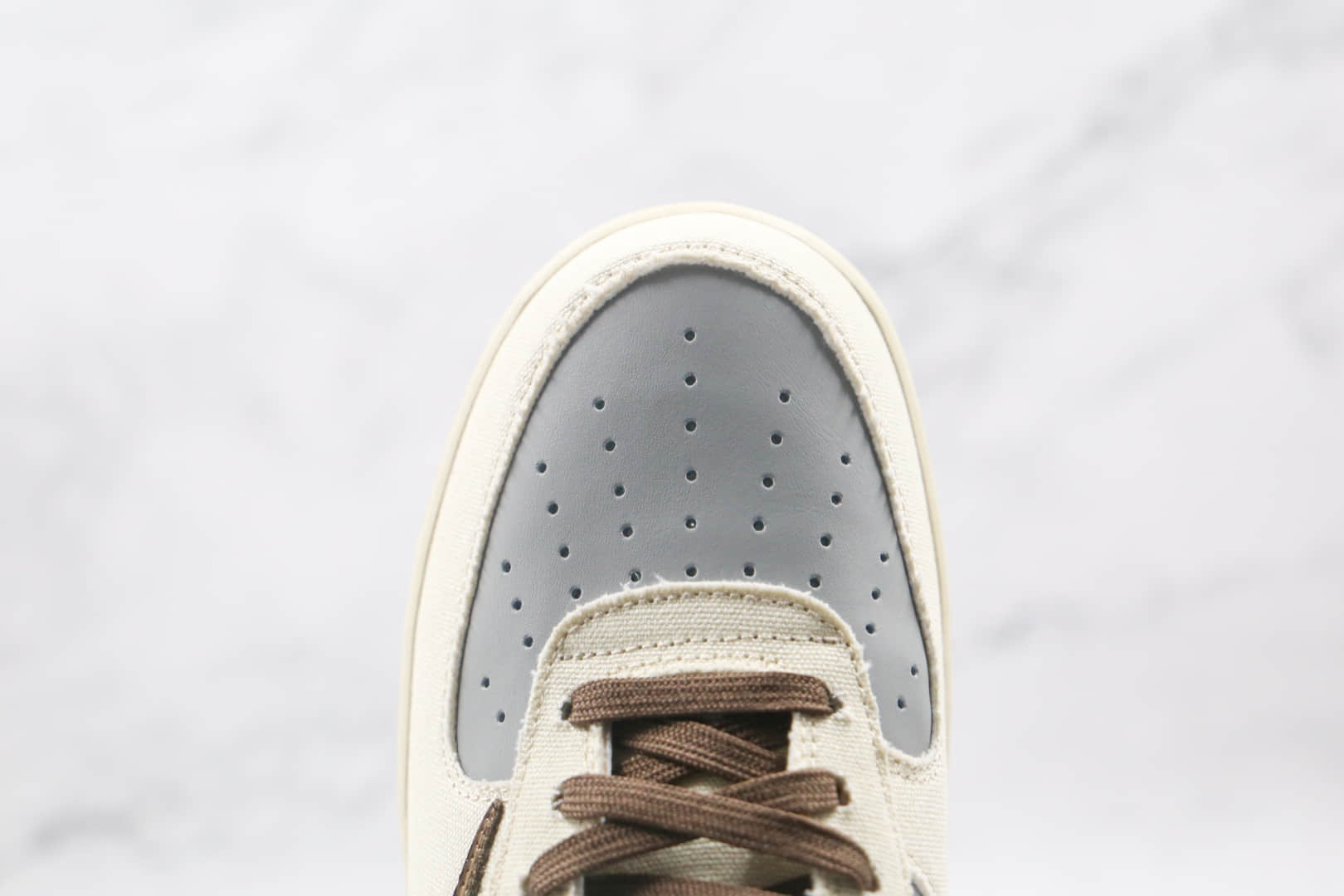 耐克Nike Air Force 1 x Travis Scott x Playstation纯原版本三方联名款低帮空军一号倒钩板鞋内置全掌Sole气垫 货号:BQ5826-208