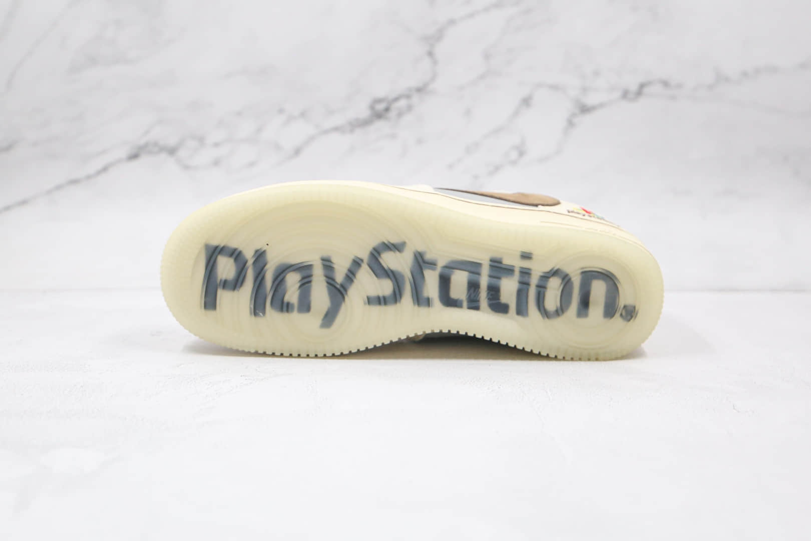 耐克Nike Air Force 1 x Travis Scott x Playstation纯原版本三方联名款低帮空军一号倒钩板鞋内置全掌Sole气垫 货号:BQ5826-208