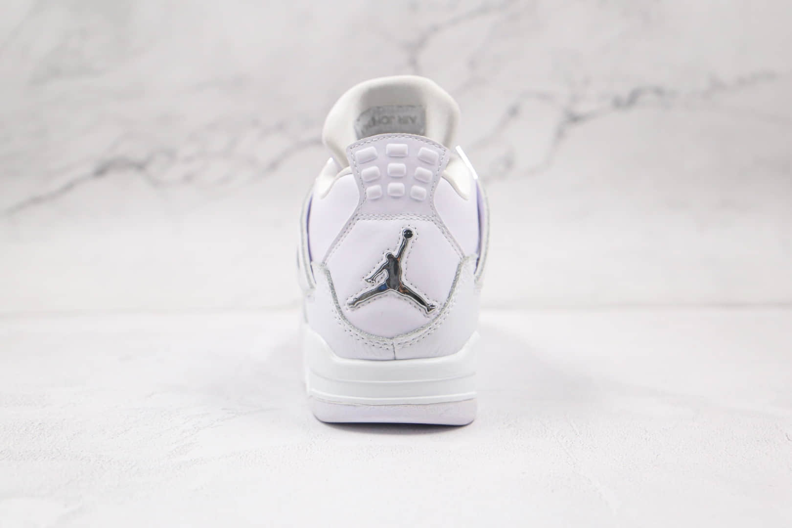 乔丹Air Jordan 4 SE纯原版本高帮AJ4纯白篮球鞋原楦头纸板打造原盒原标 货号:308497-100